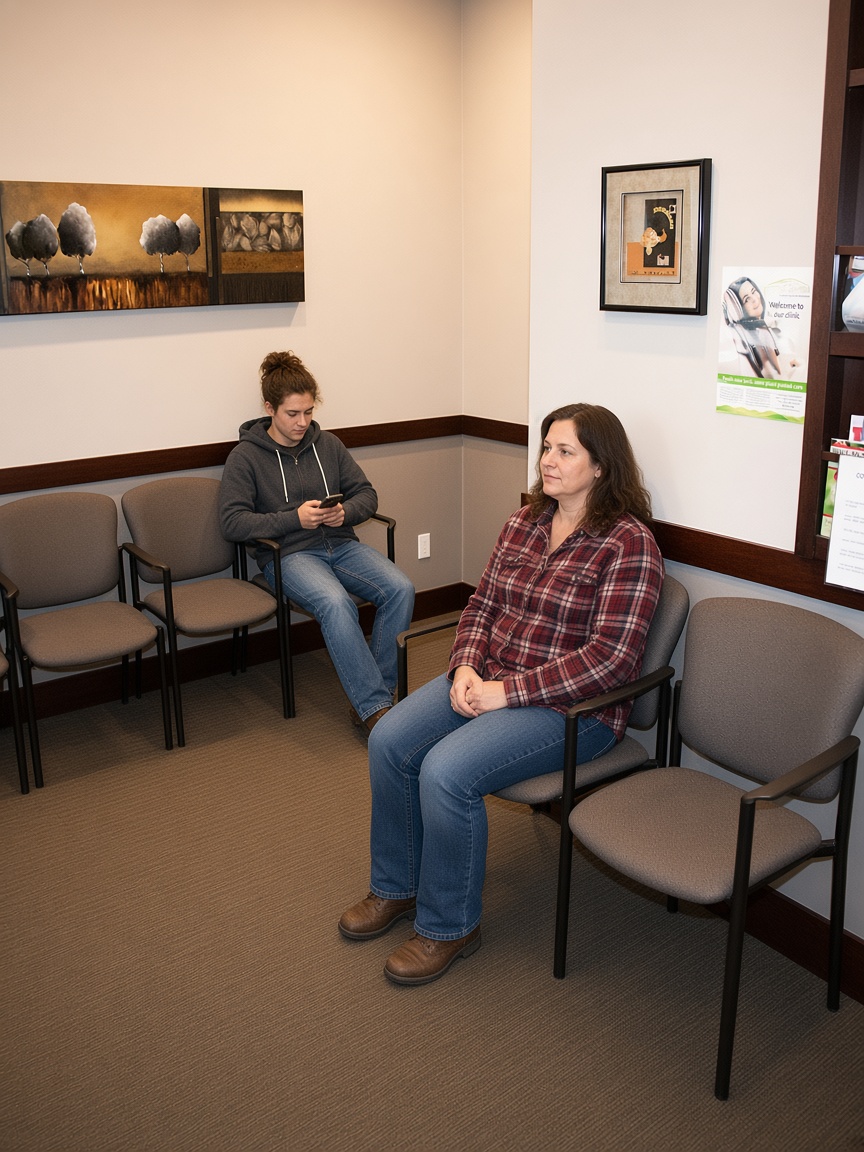 Waiting area at Hill Top Dental Group