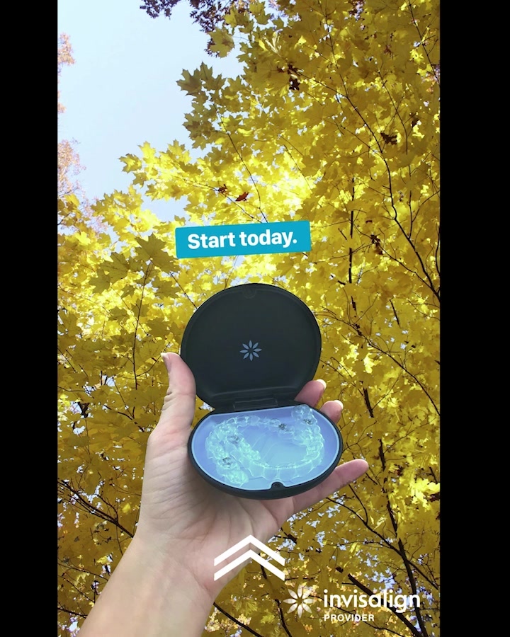 Hill Top Dental Group Invisalign Instagram reel