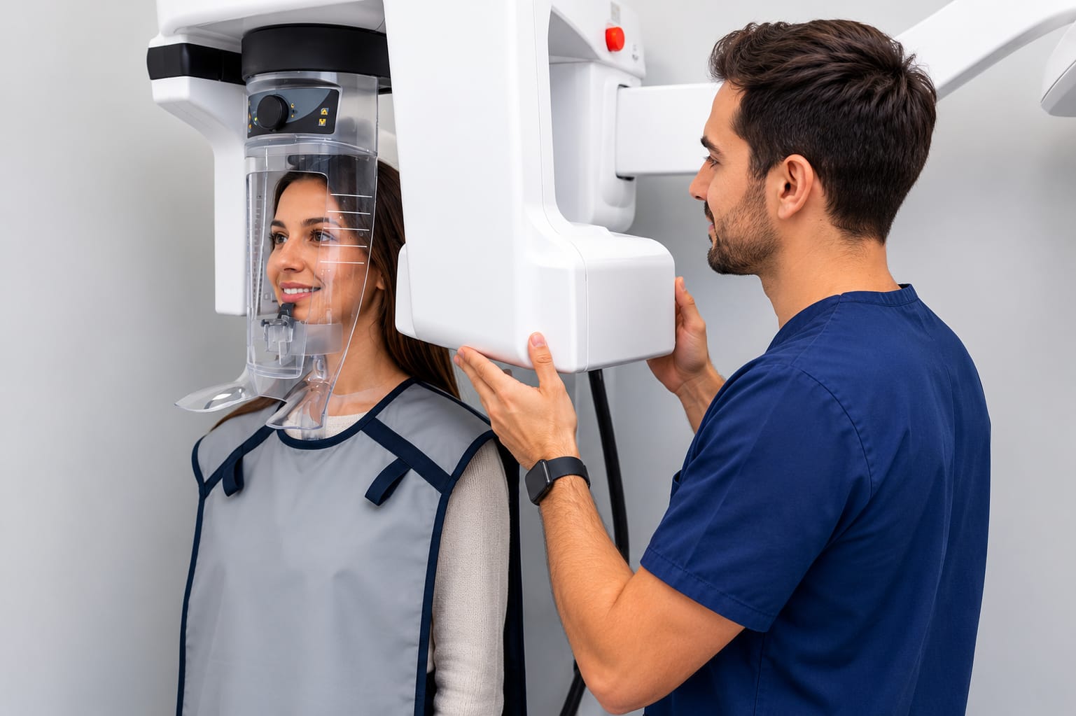Dental x-ray imaging at Hill Top Dental Group