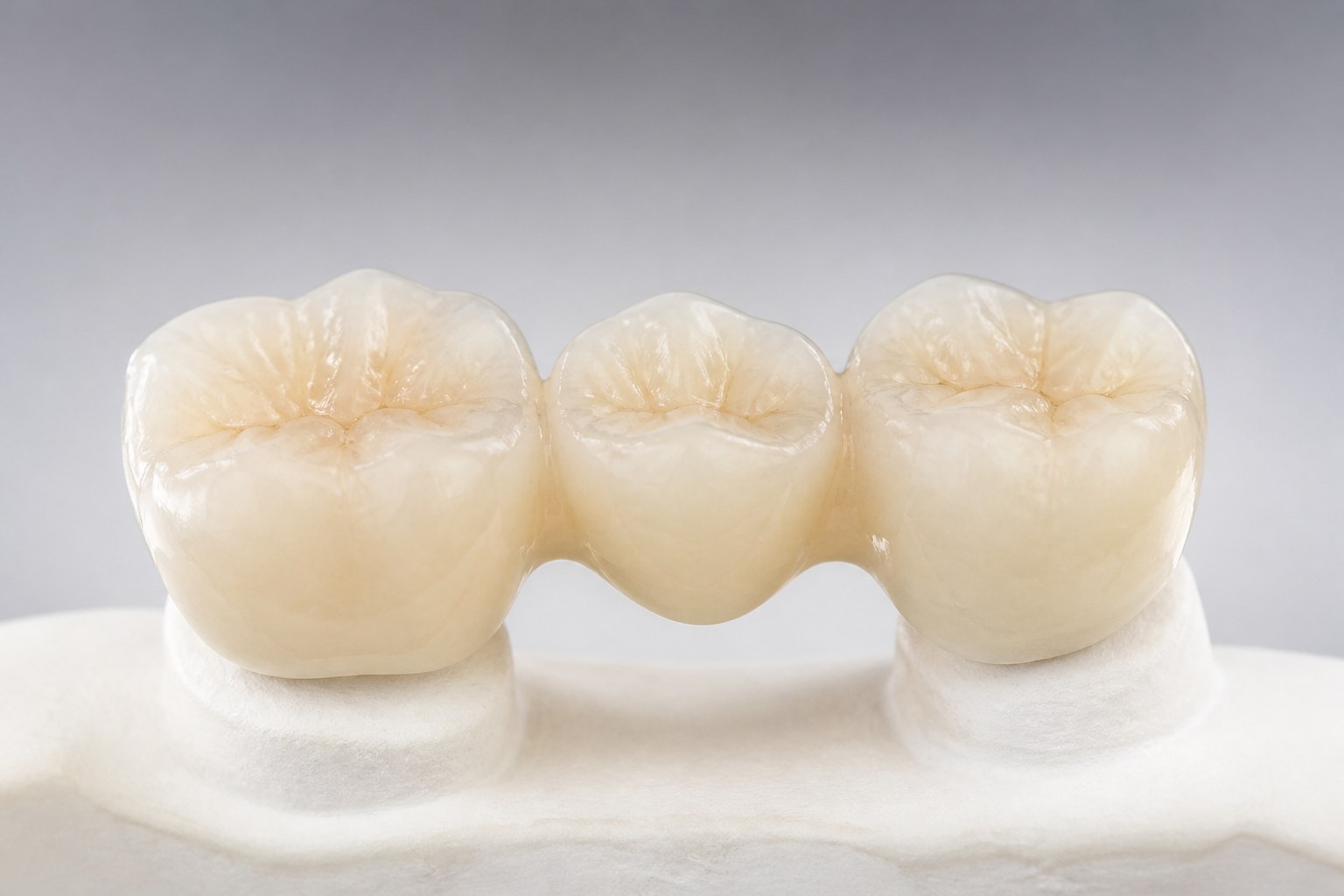 Ceramic dental crown restoration