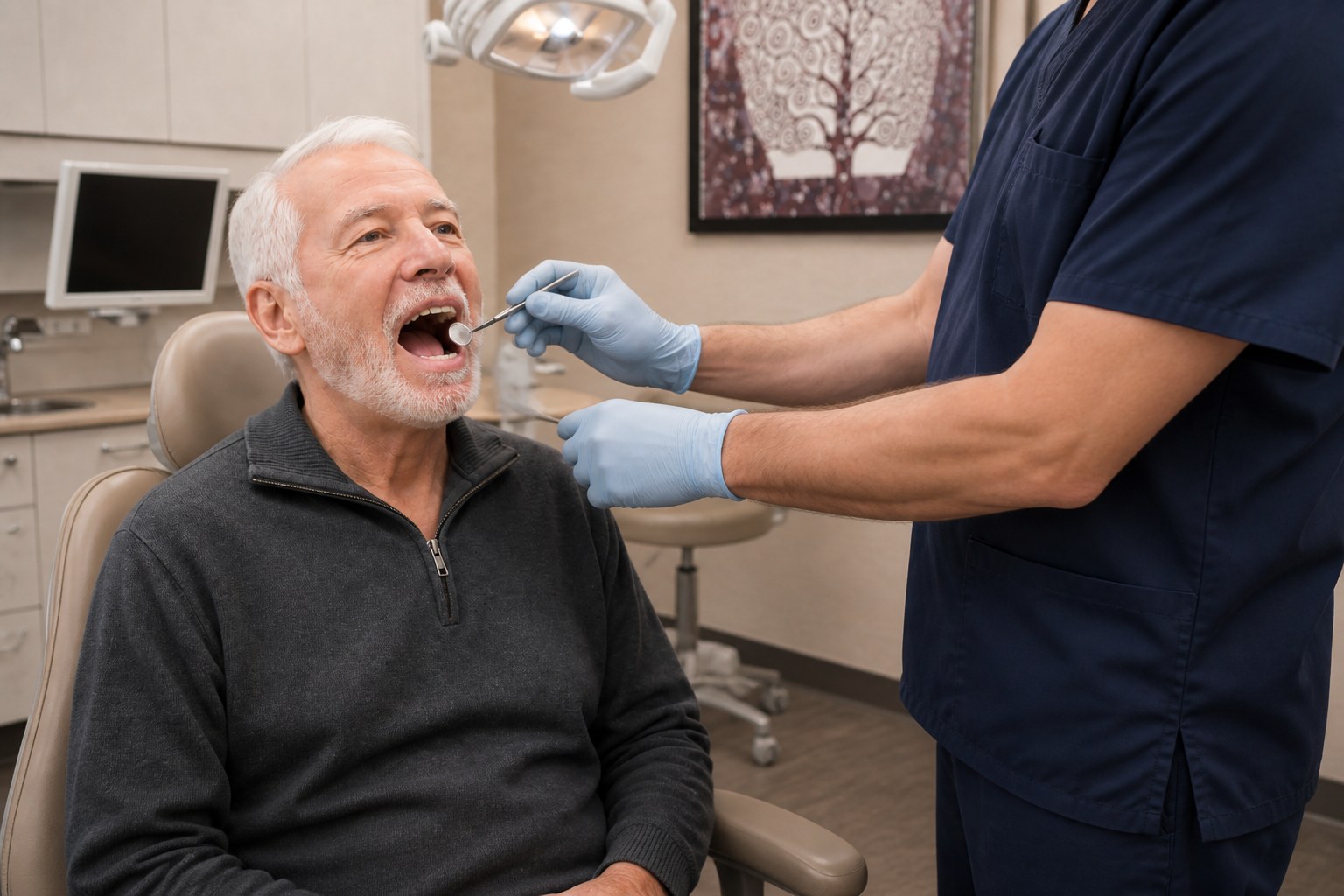 Oral Cancer Screening at Hill Top Dental Group