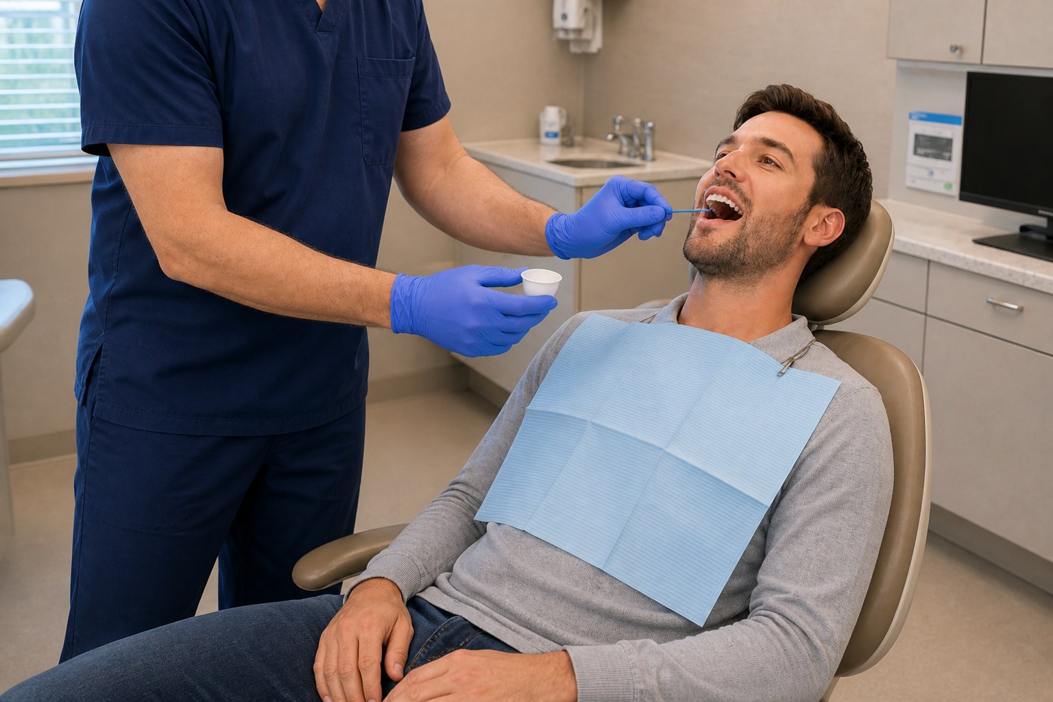 Fluoride Treatment at Hill Top Dental Group